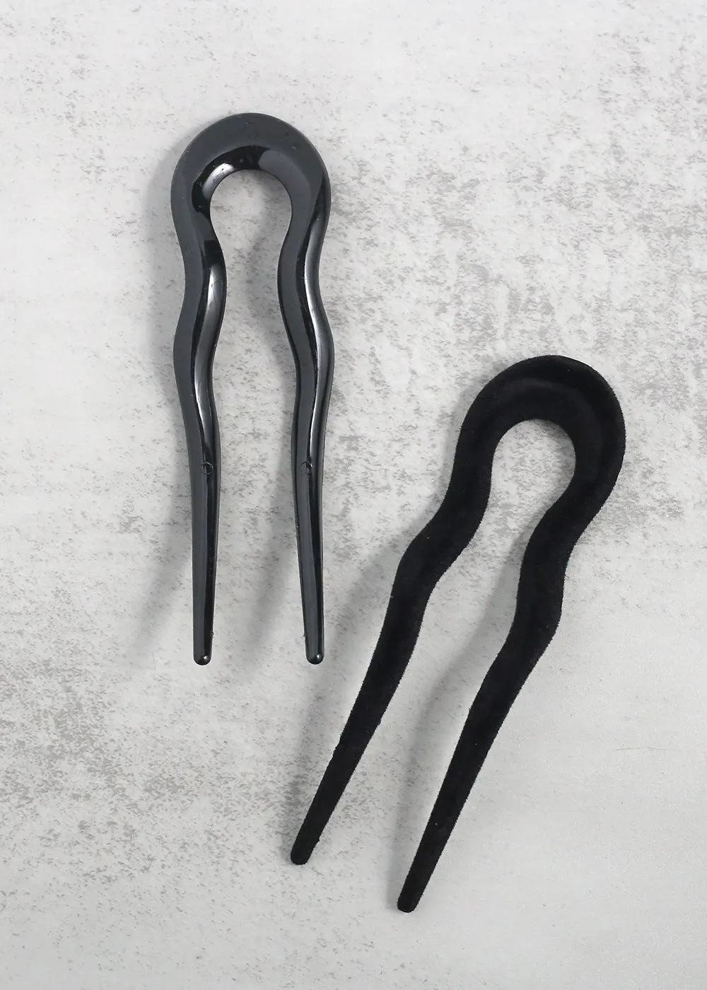 2-Piece French U-Shape Hairpin