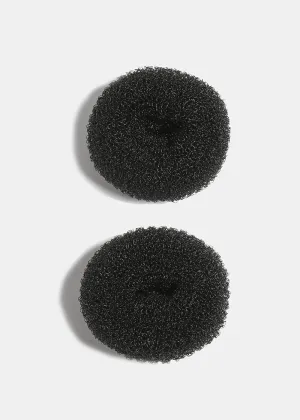 2 Piece Small Hair Bun Maker