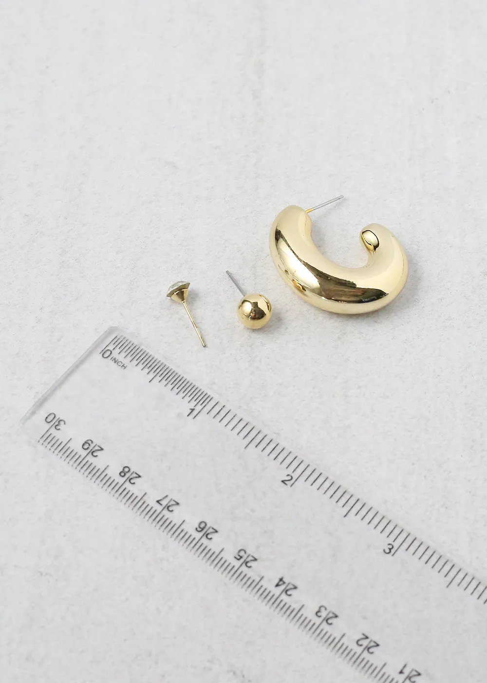 3 Pair Hoop Earring