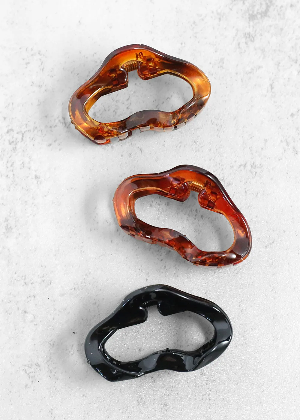 3-PC Small Hair Jaw Clip