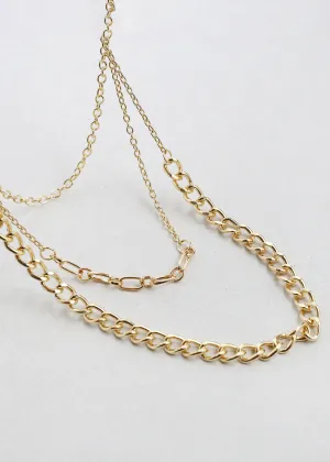 3-Piece Multi Layered Chain Necklace