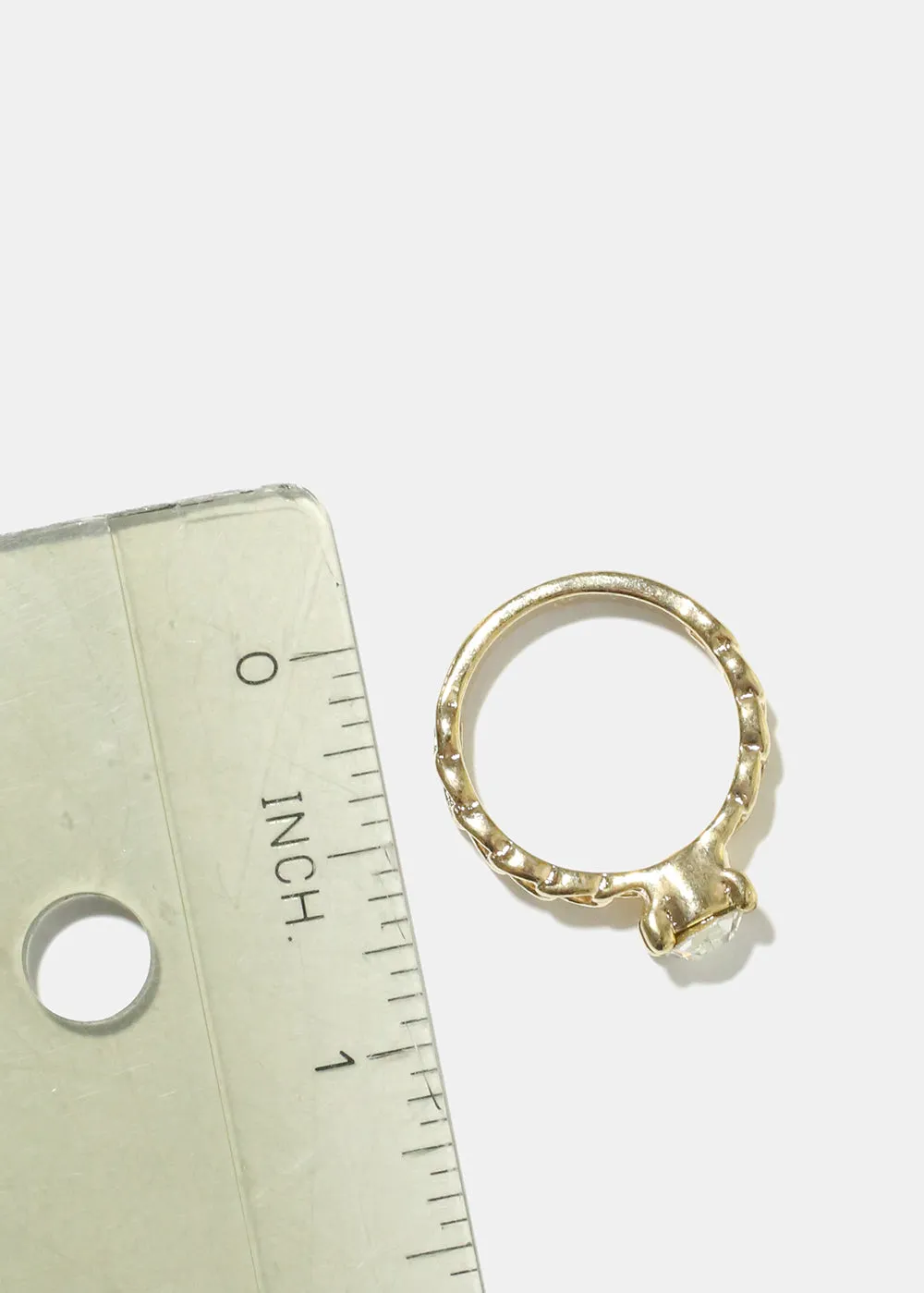3 Rhinestone Rings