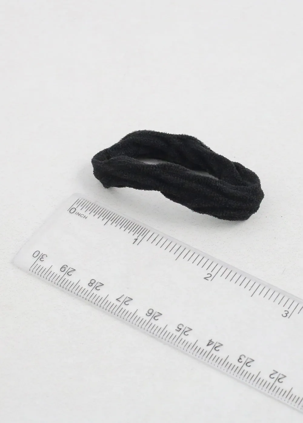 8 PC Black Twist Hair Ties