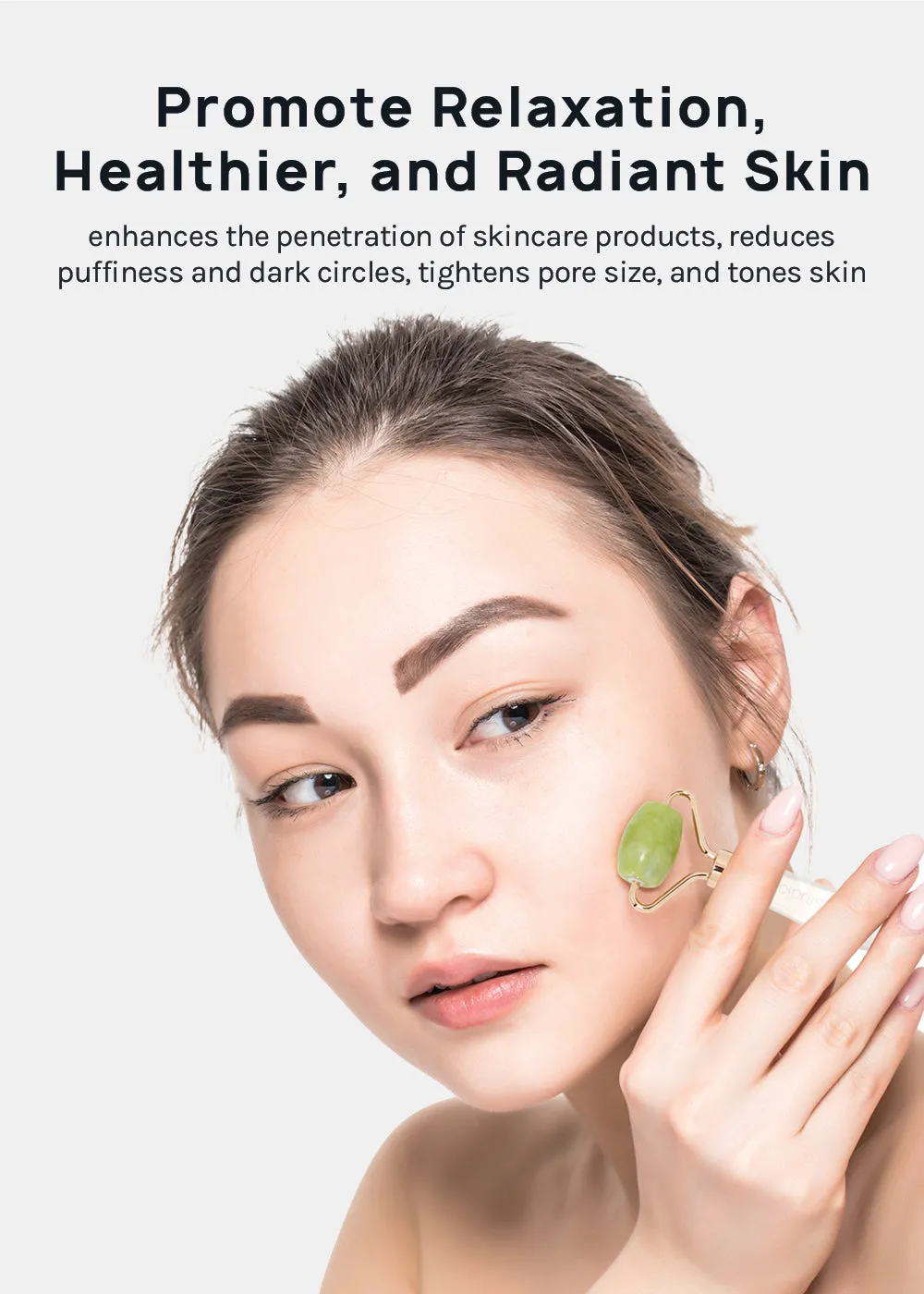 A  Jade Stone Face Roller