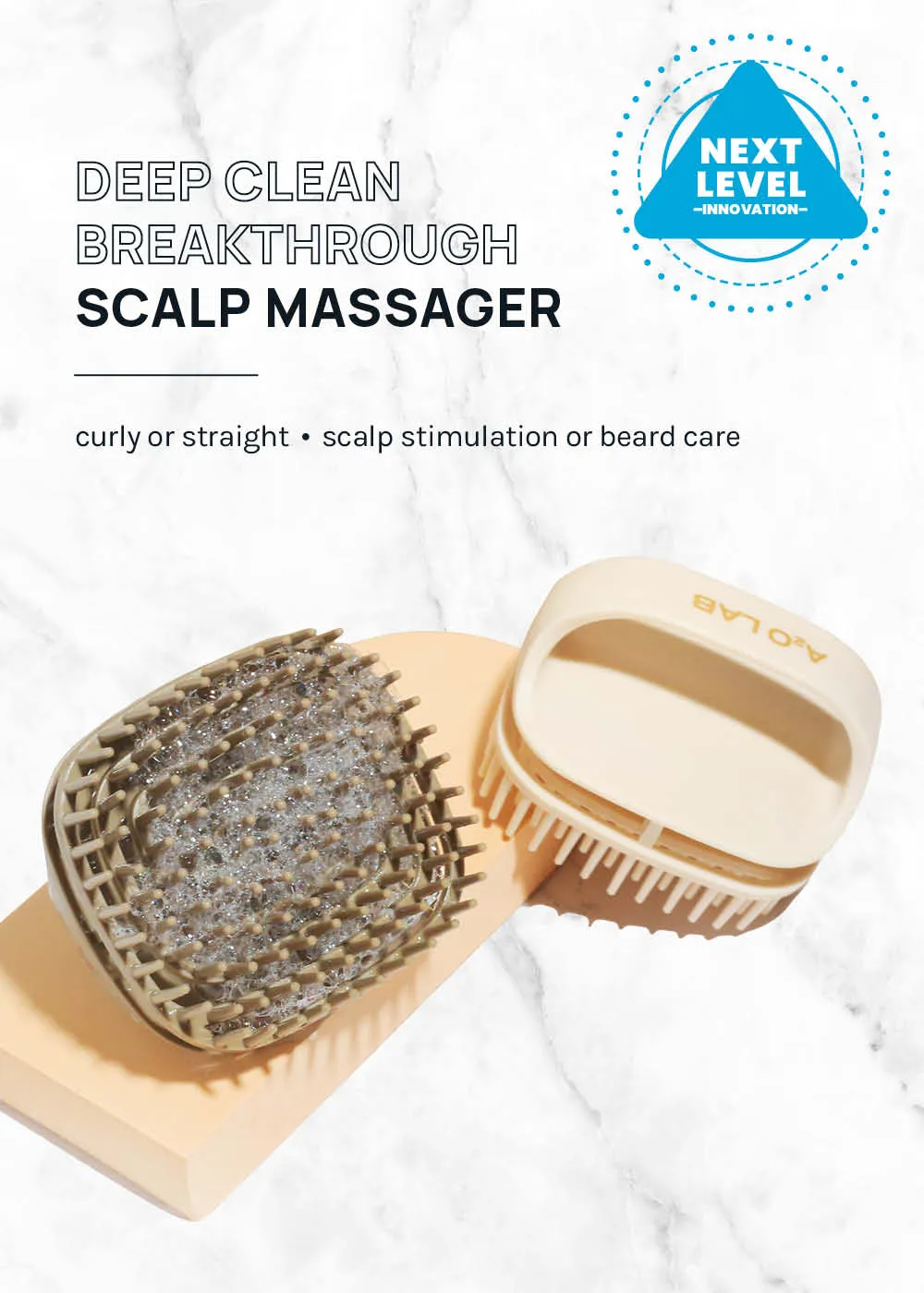 a2o Lab Deep Clean Scalp Massager