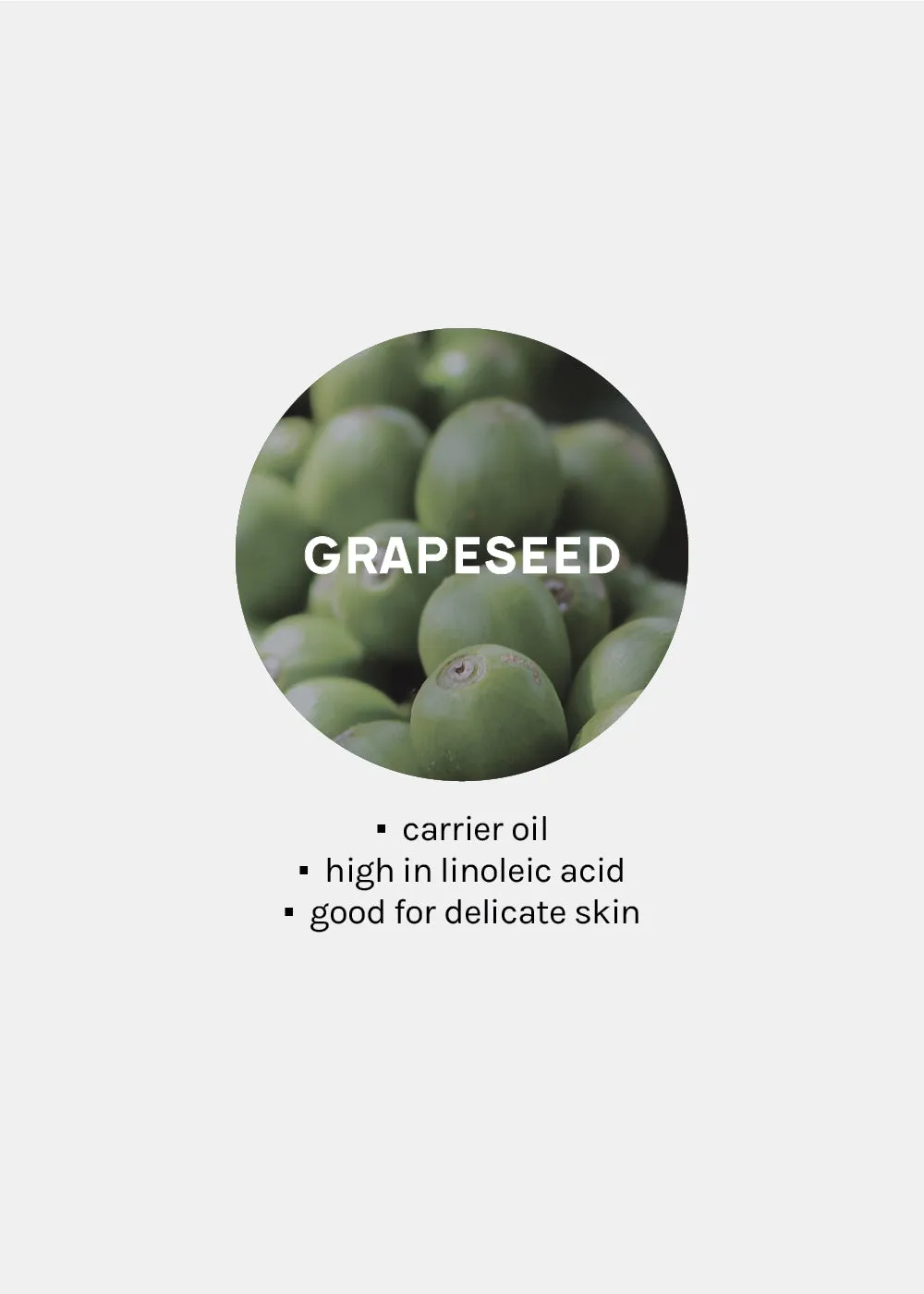 AOA 100% Carrier Oils - Grapeseed