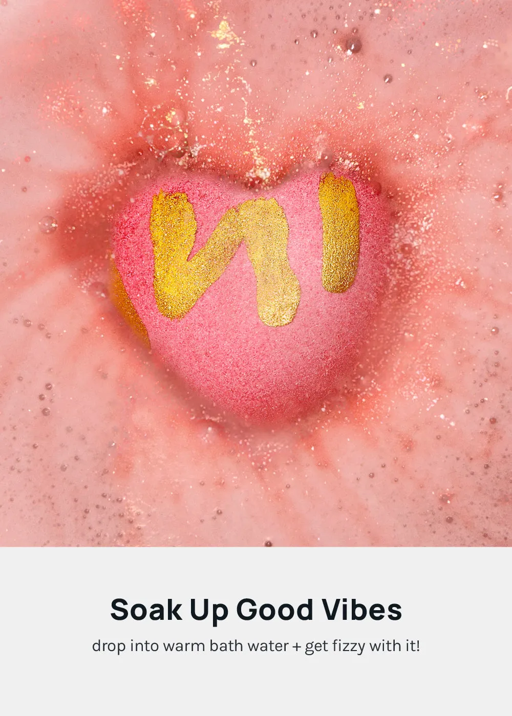 AOA Bath Bomb - Heart of Gold