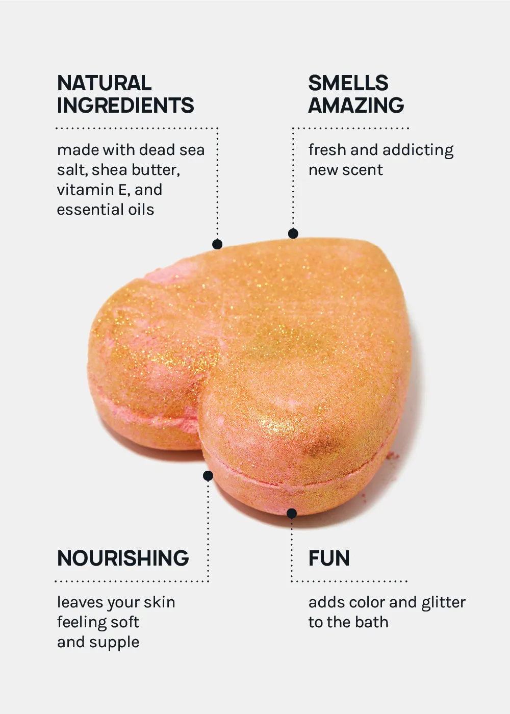 AOA Bath Bomb- Heartthrob