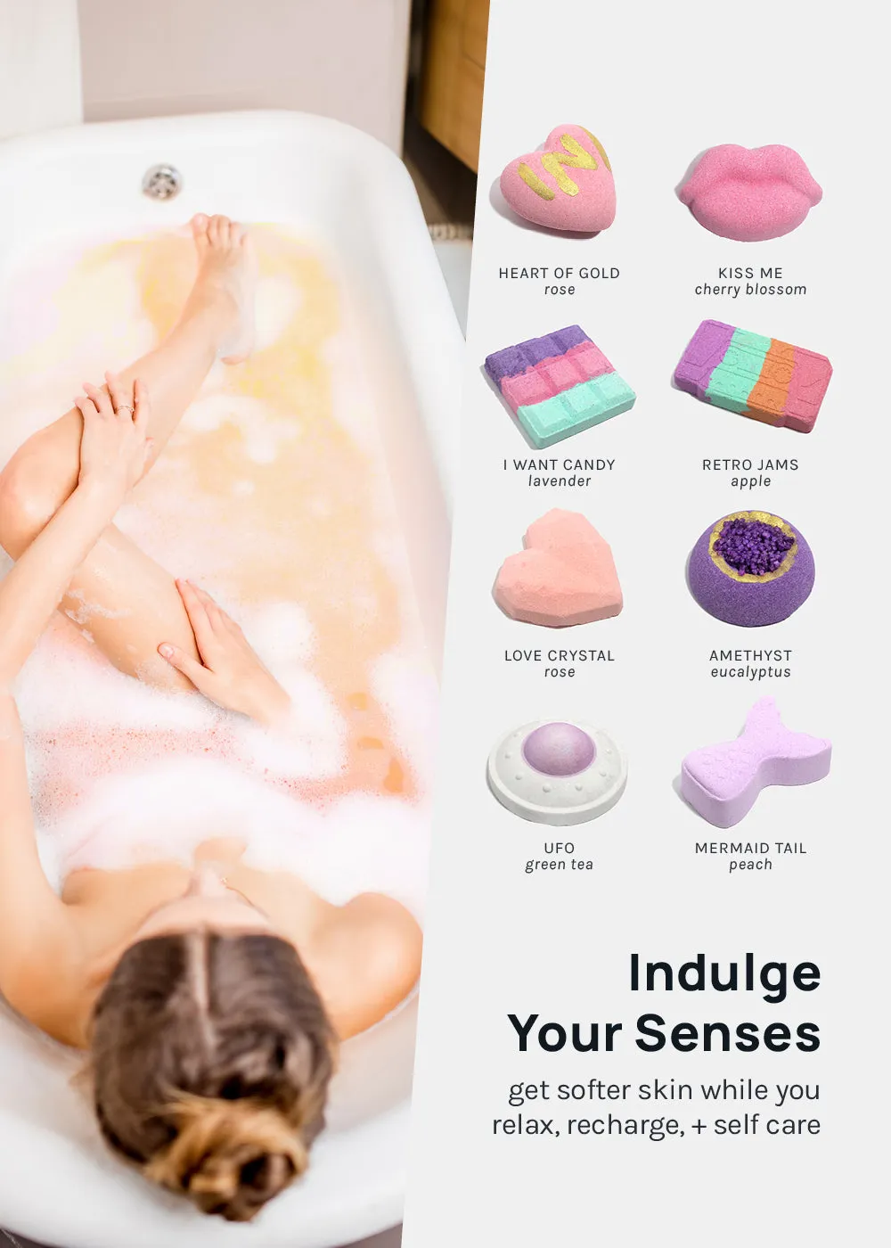 AOA Bath Bomb - I Want Candy