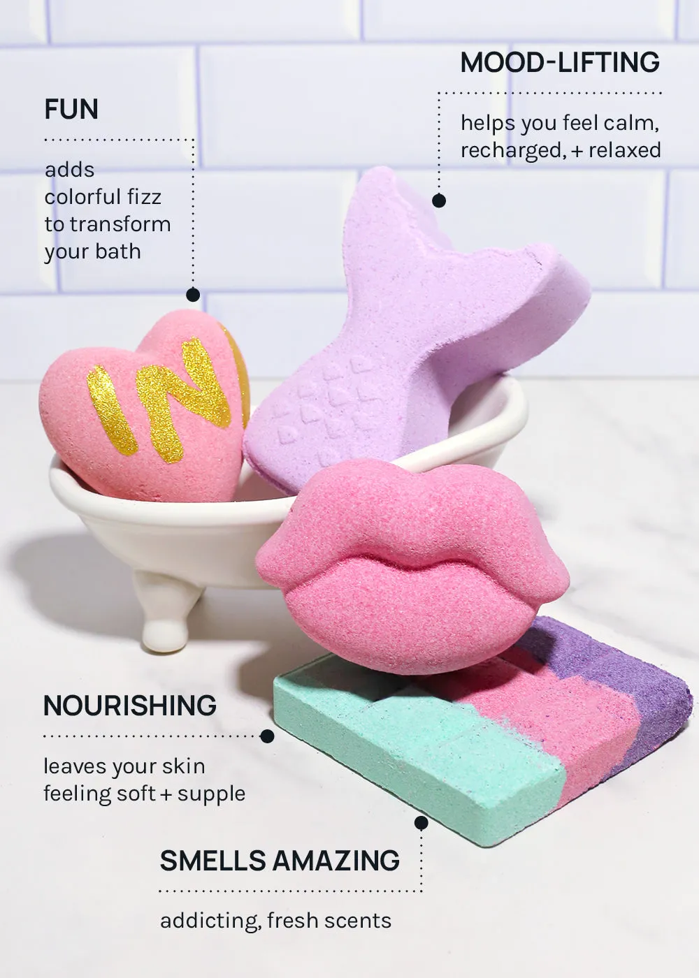 AOA Bath Bomb - Mermaid Tail