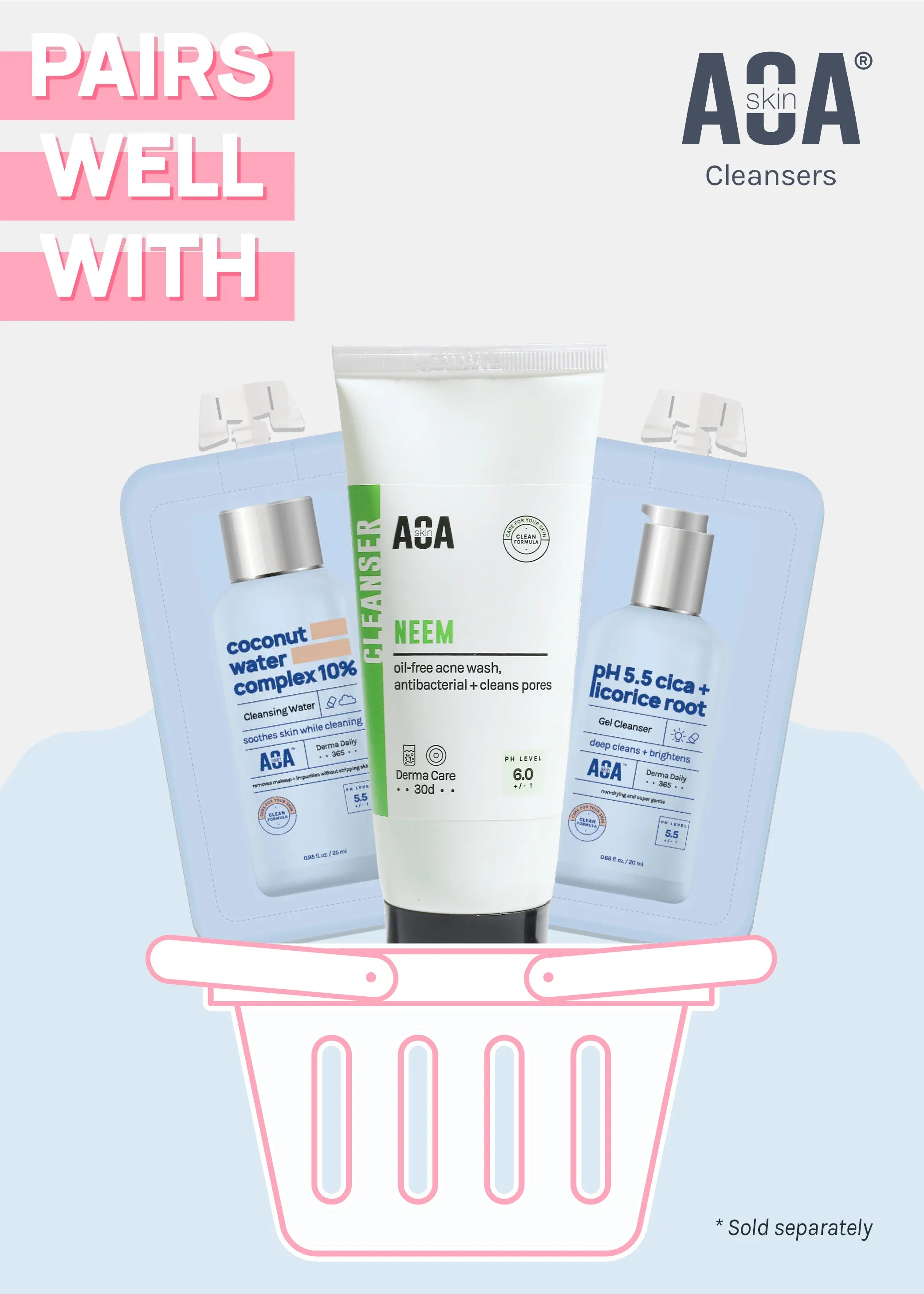 AOA Compressed Facial Sponges  50 pack