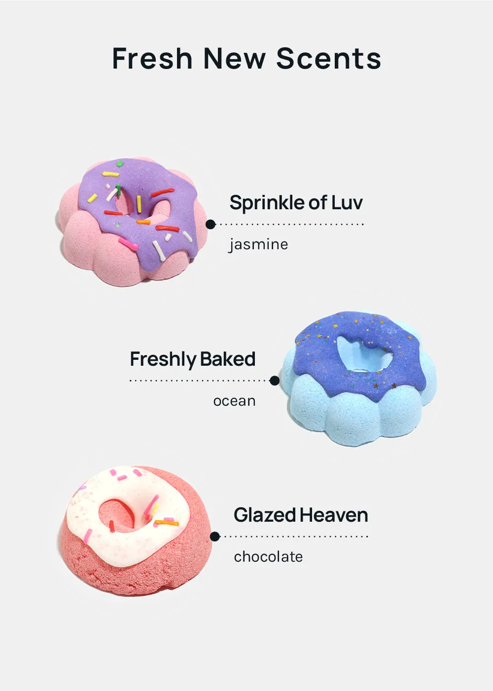AOA Donut Bath Bomb- Sprinkle of Luv