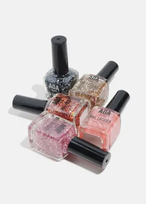 AOA Nail Lacquer  Glitters