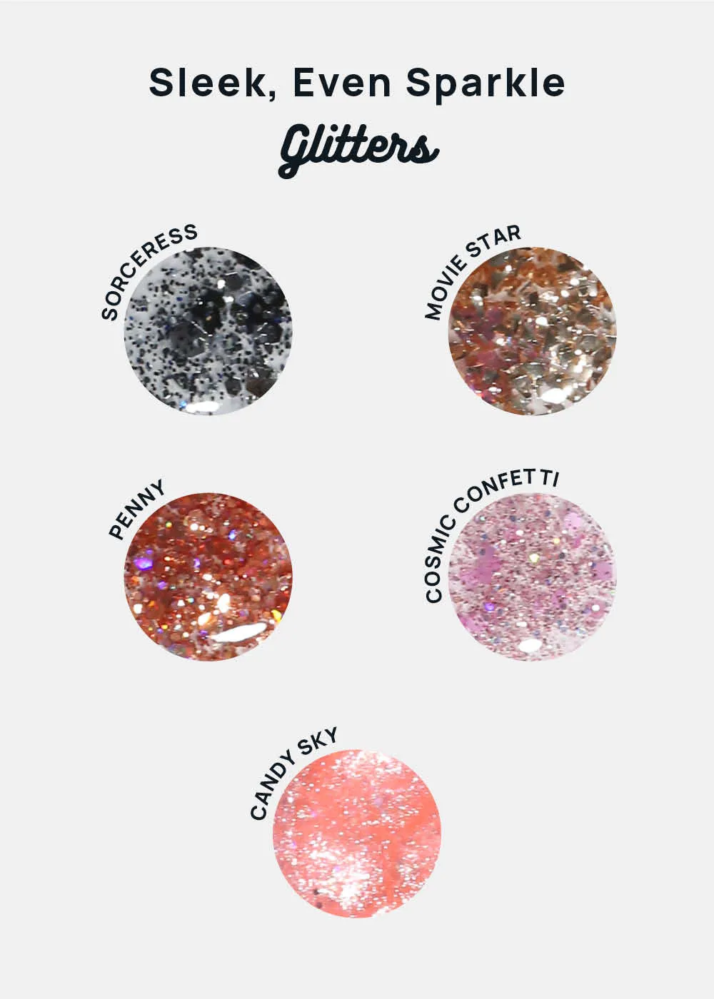 AOA Nail Lacquer  Glitters