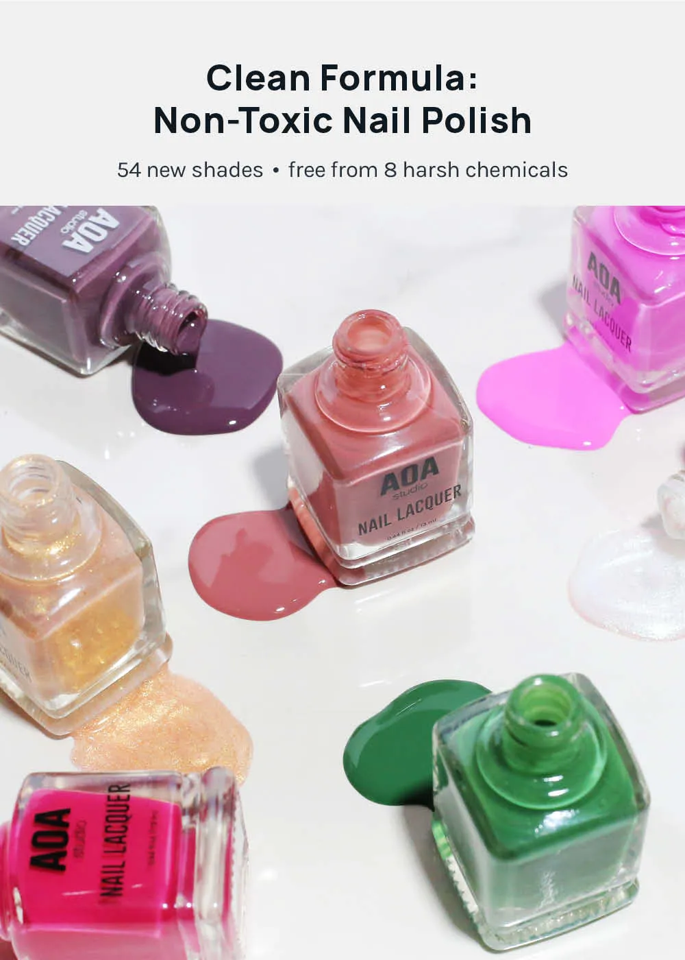 AOA Nail Lacquer  Pinks