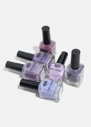 AOA Nail Lacquer  Purples