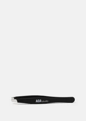 AOA Precision Slant Tweezer - Black