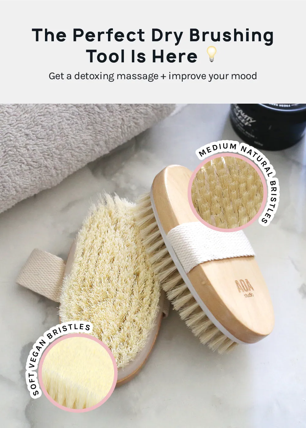 AOA Premium Body Dry Brush