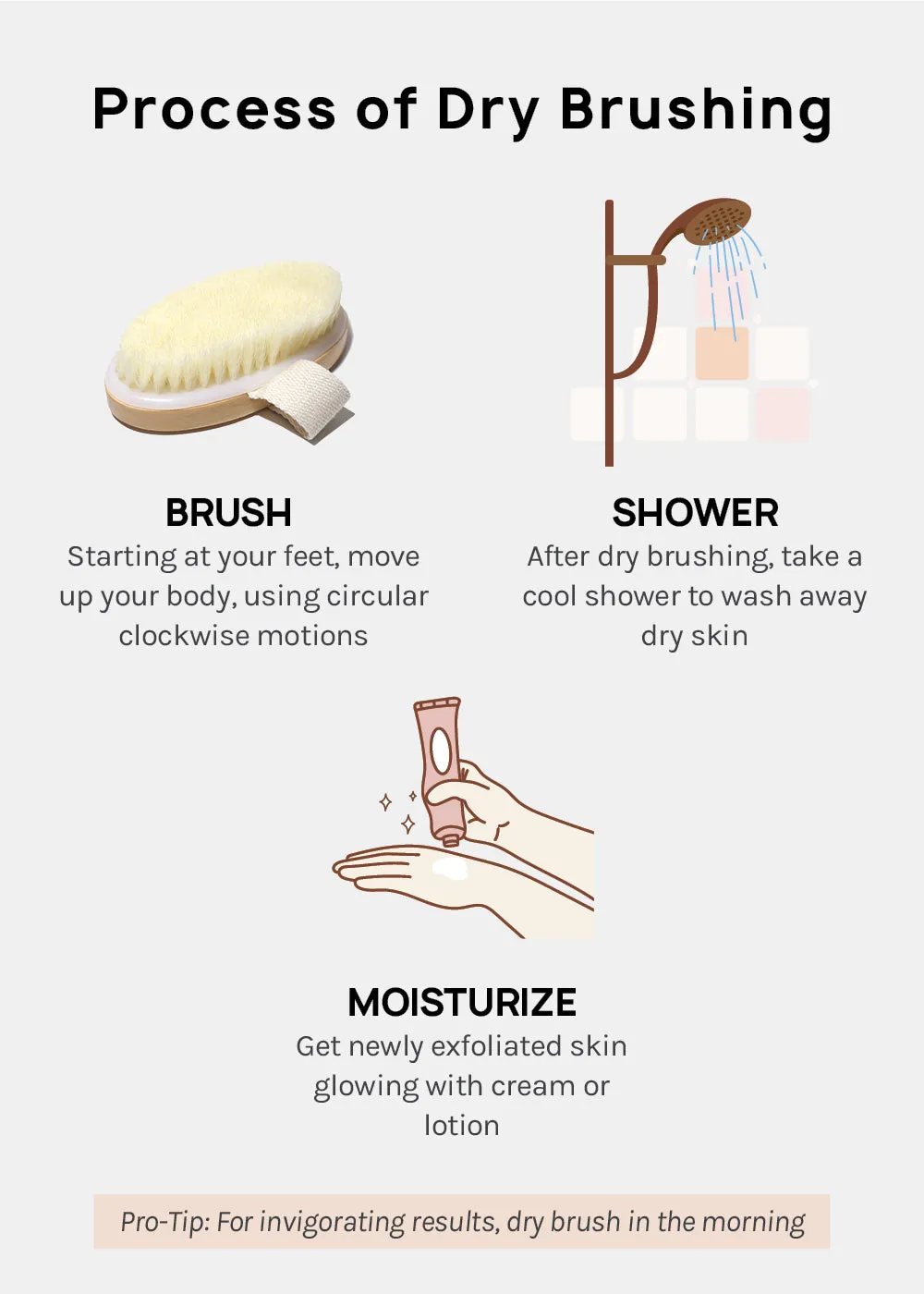 AOA Premium Body Dry Brush
