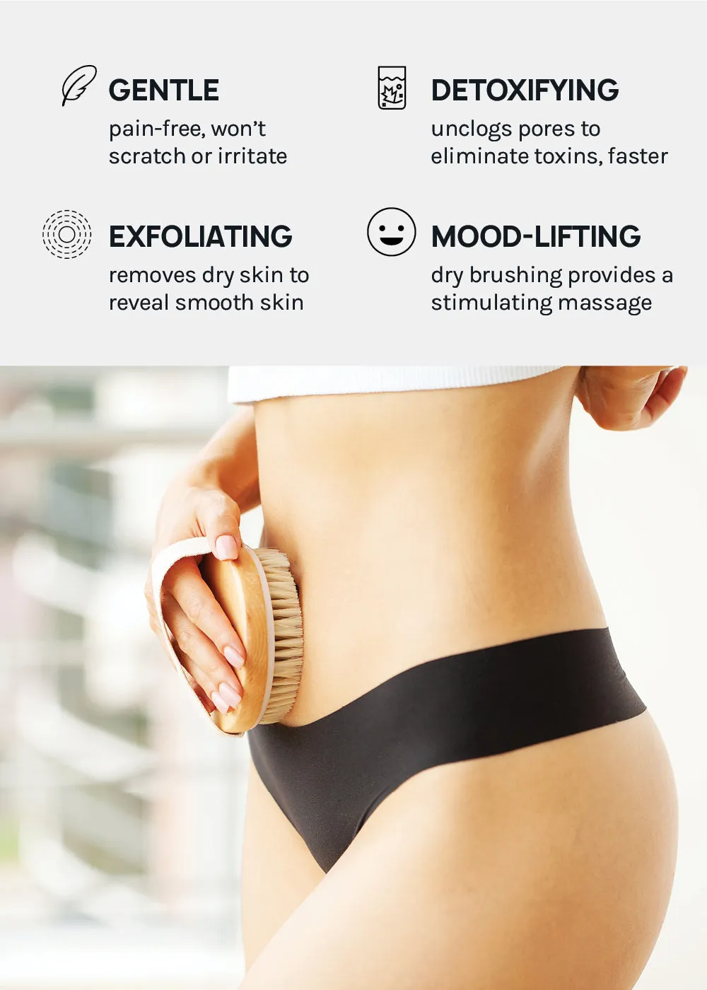 AOA Premium Body Dry Brush
