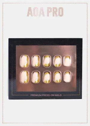 AOA Pro Press-On Nails: Golden Hour