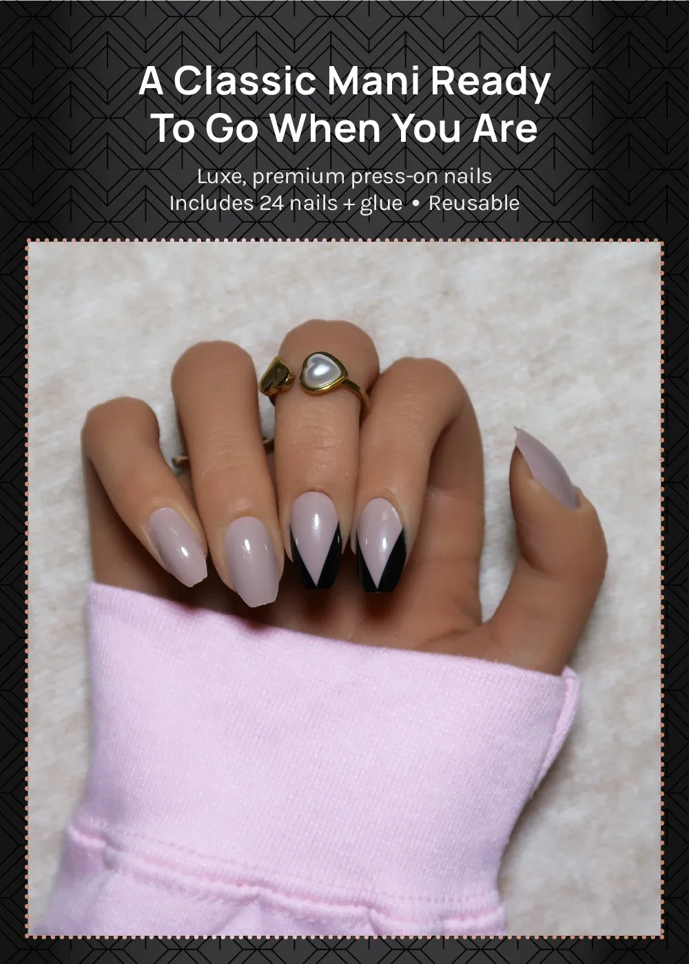 AOA Pro Press-On Nails: Wine & Dine