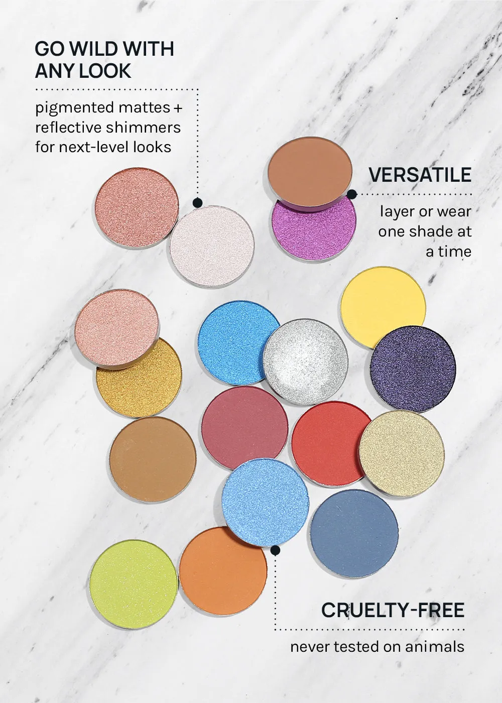AOA Single Pressed Eyeshadow - Cloudy