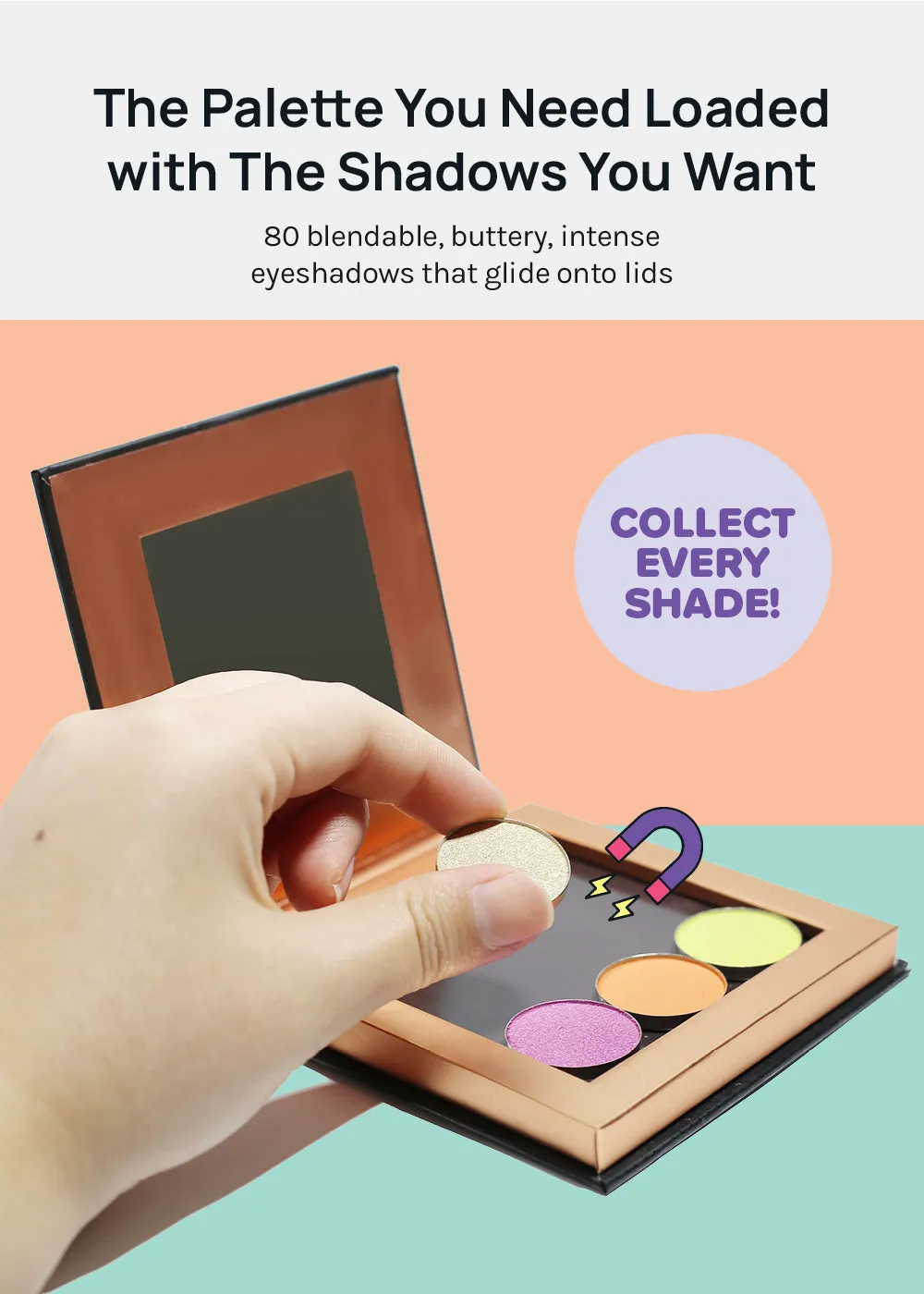 AOA Single Pressed Eyeshadow - Tope