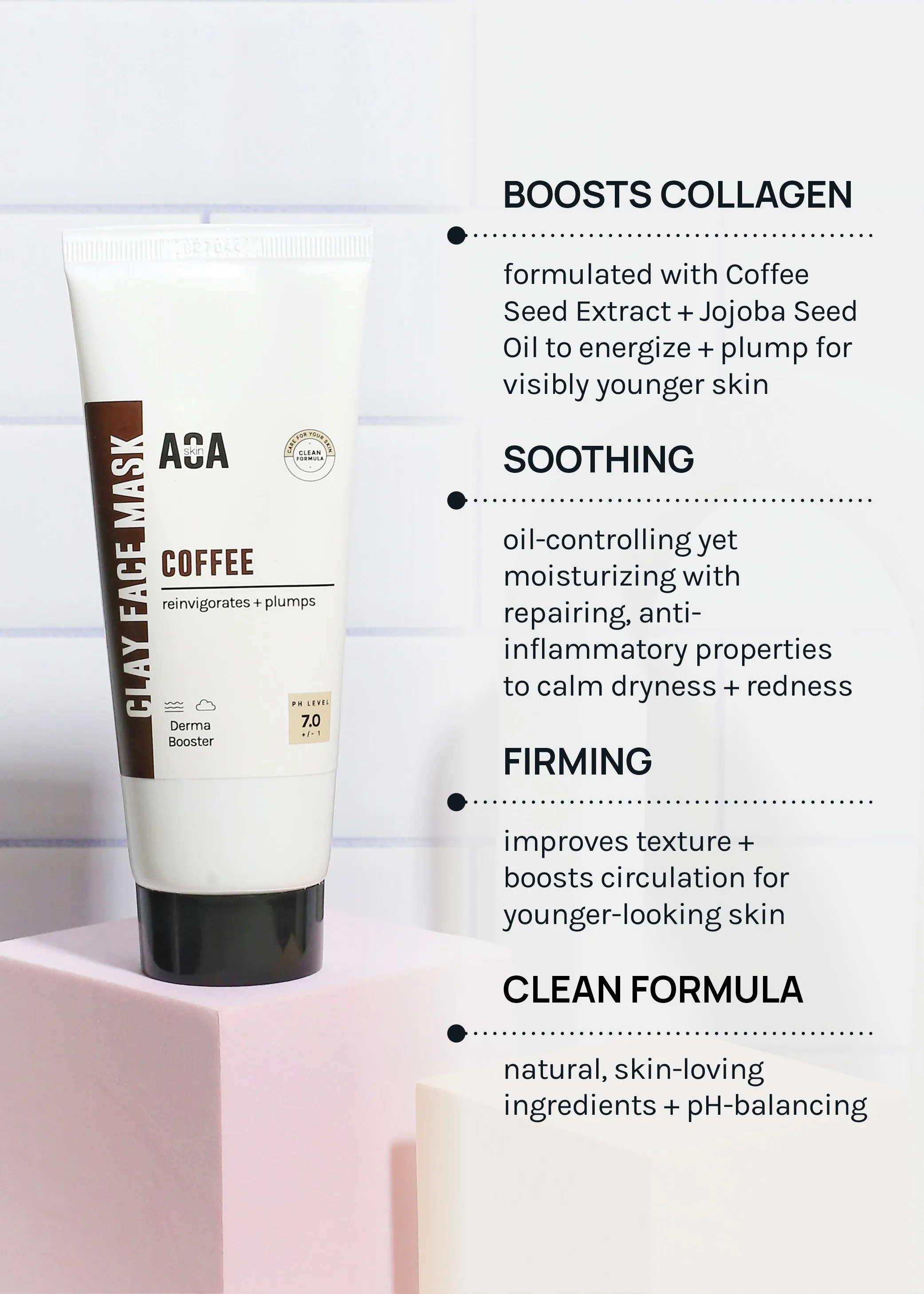 AOA Skin Coffee Clay Face Mask