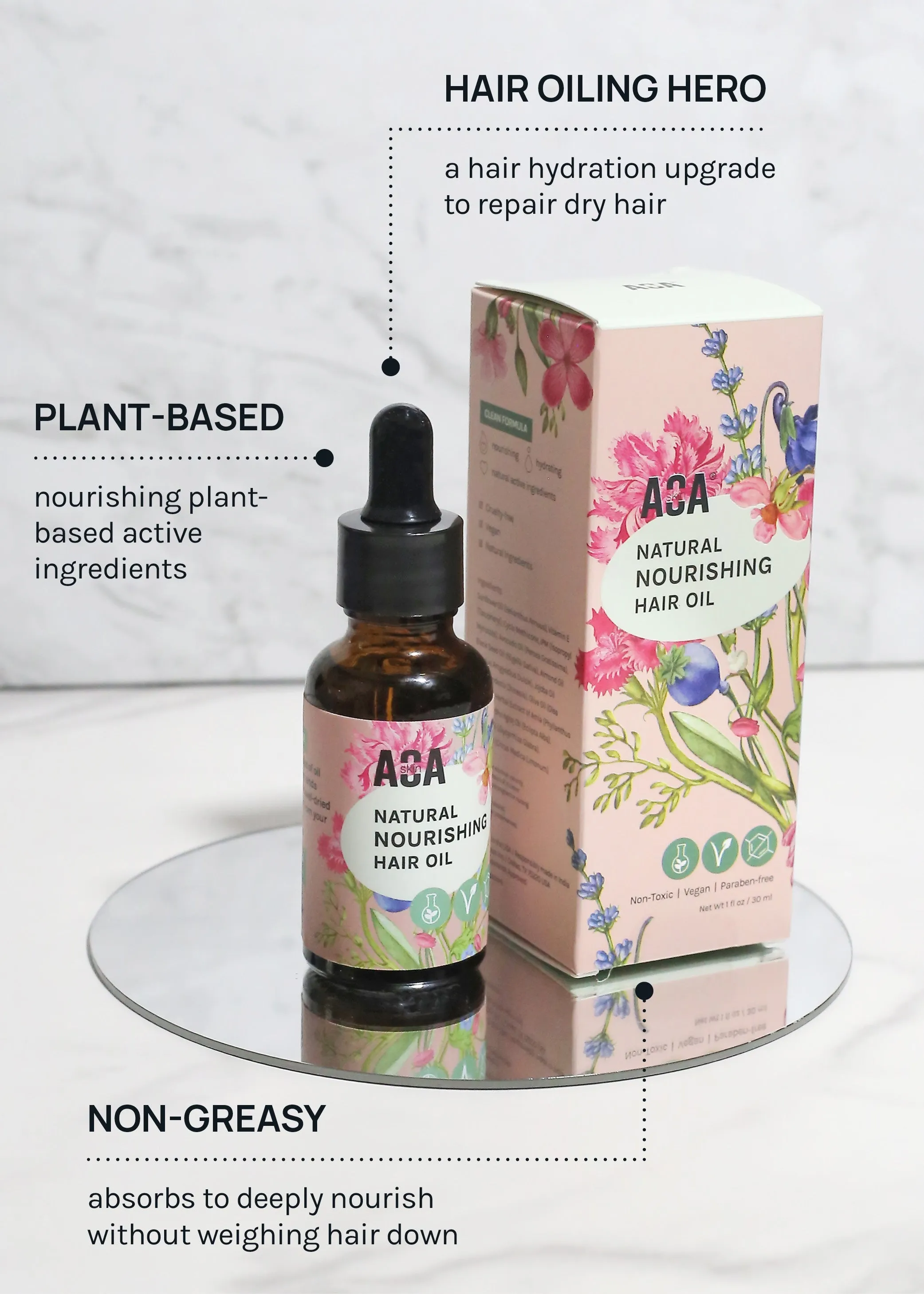 AOA Skin Natural Nourishing Hair Oil