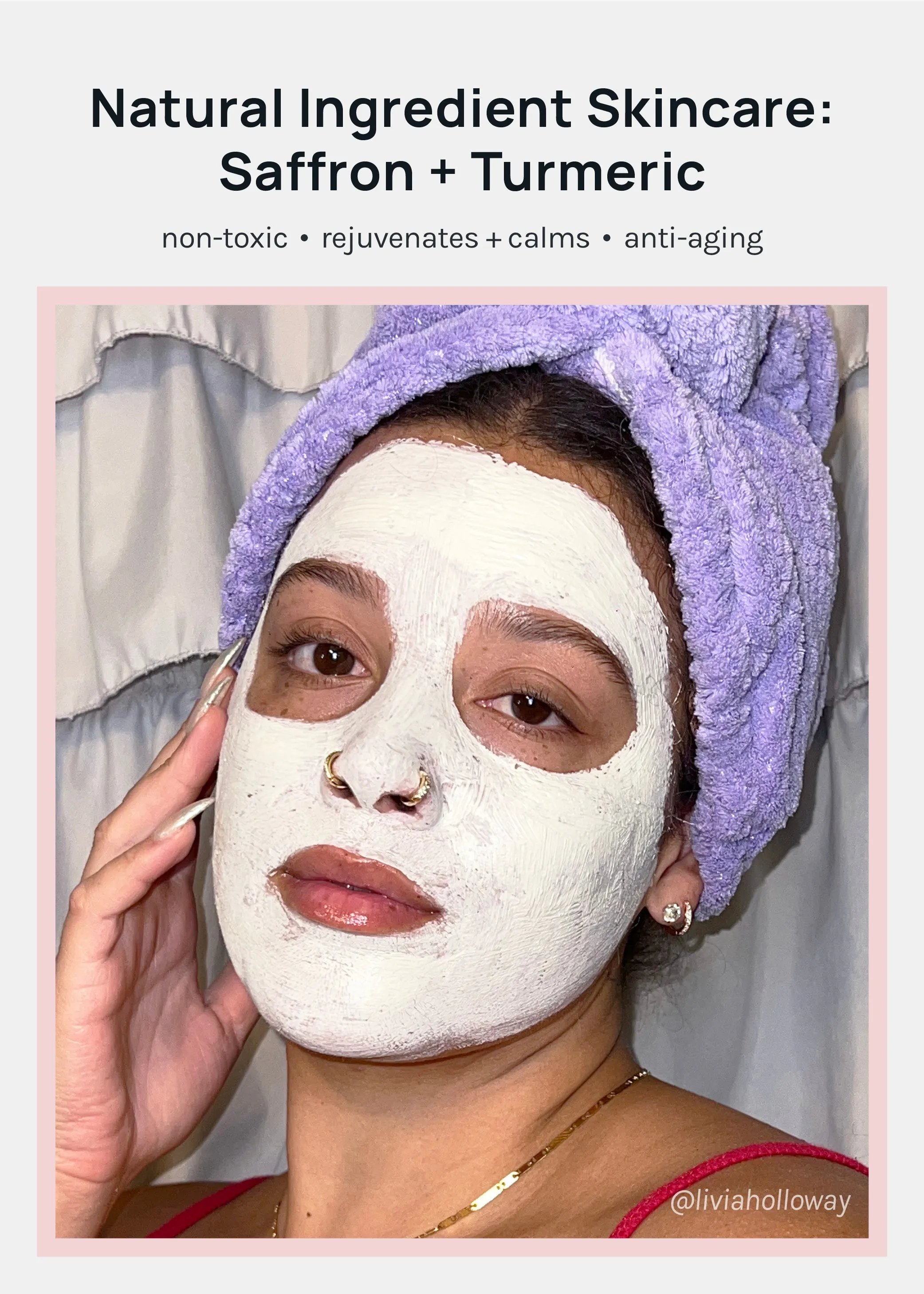 AOA Skin Saffron   Turmeric Face Mask