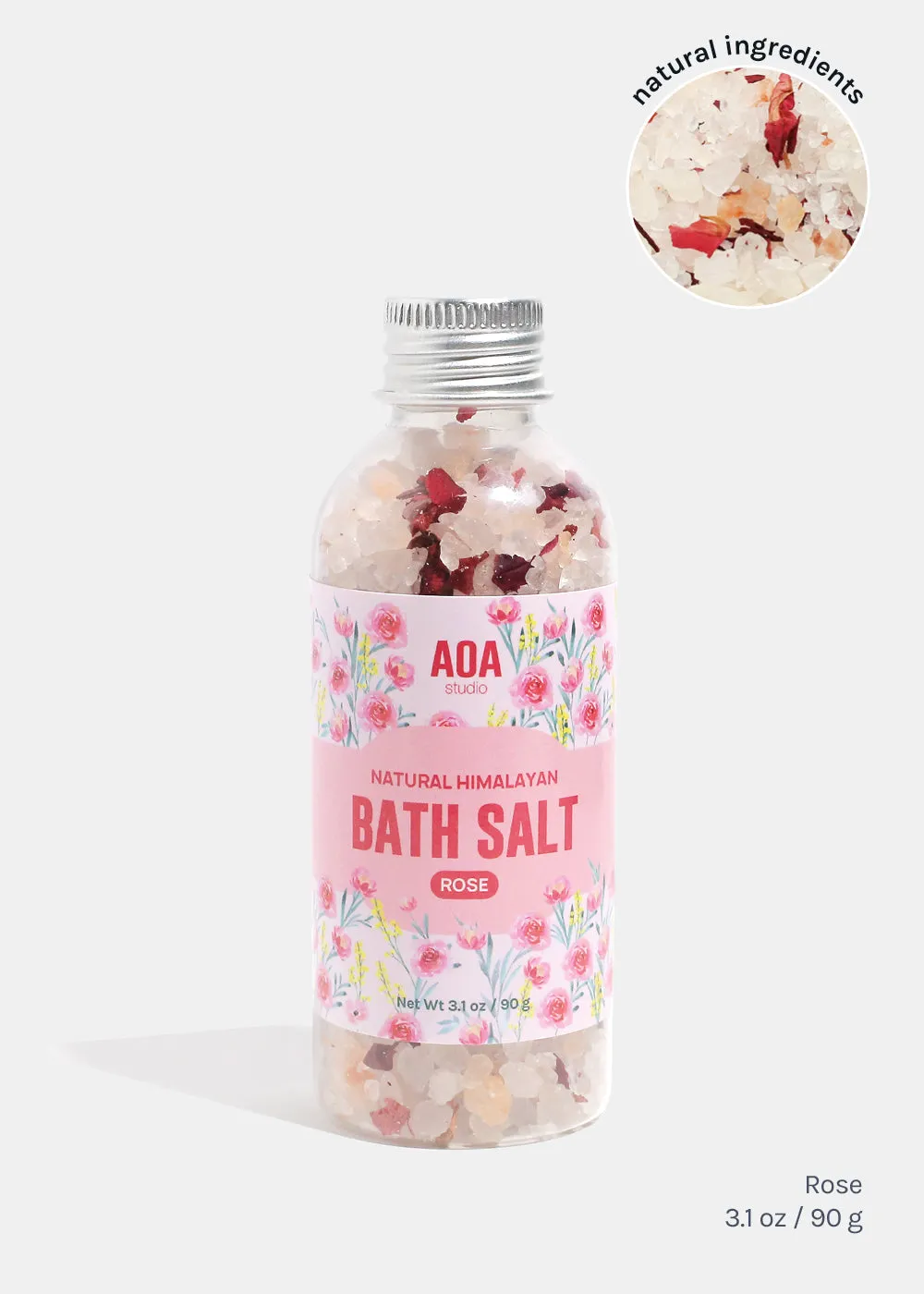 AOA Studio Bath Salt - Rose