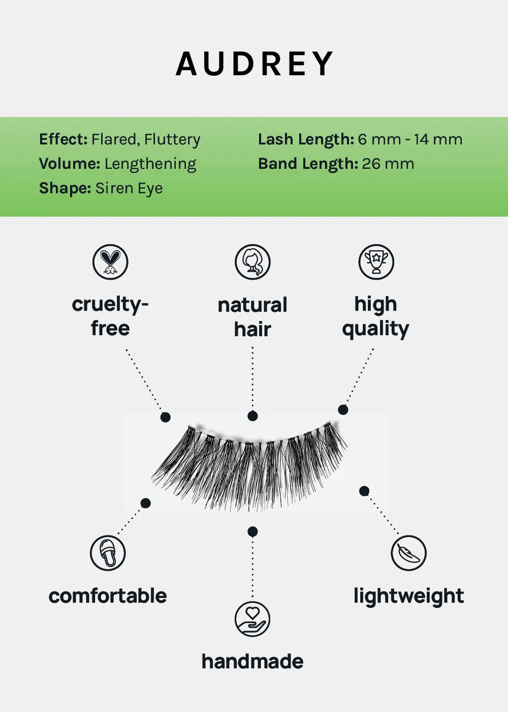 AOA Studio Eyelashes - Audrey