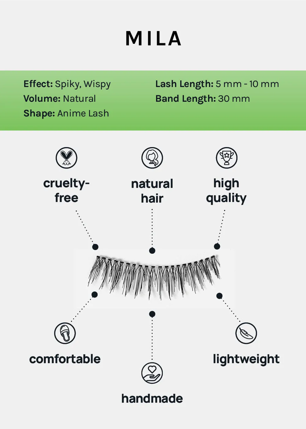 AOA Studio Eyelashes - Mila