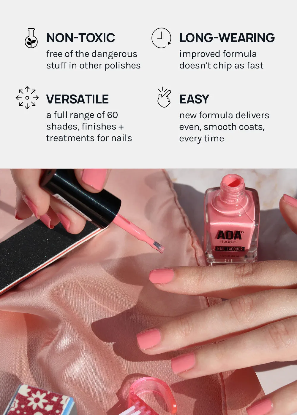 AOA Studio Nail Polish- The Basics