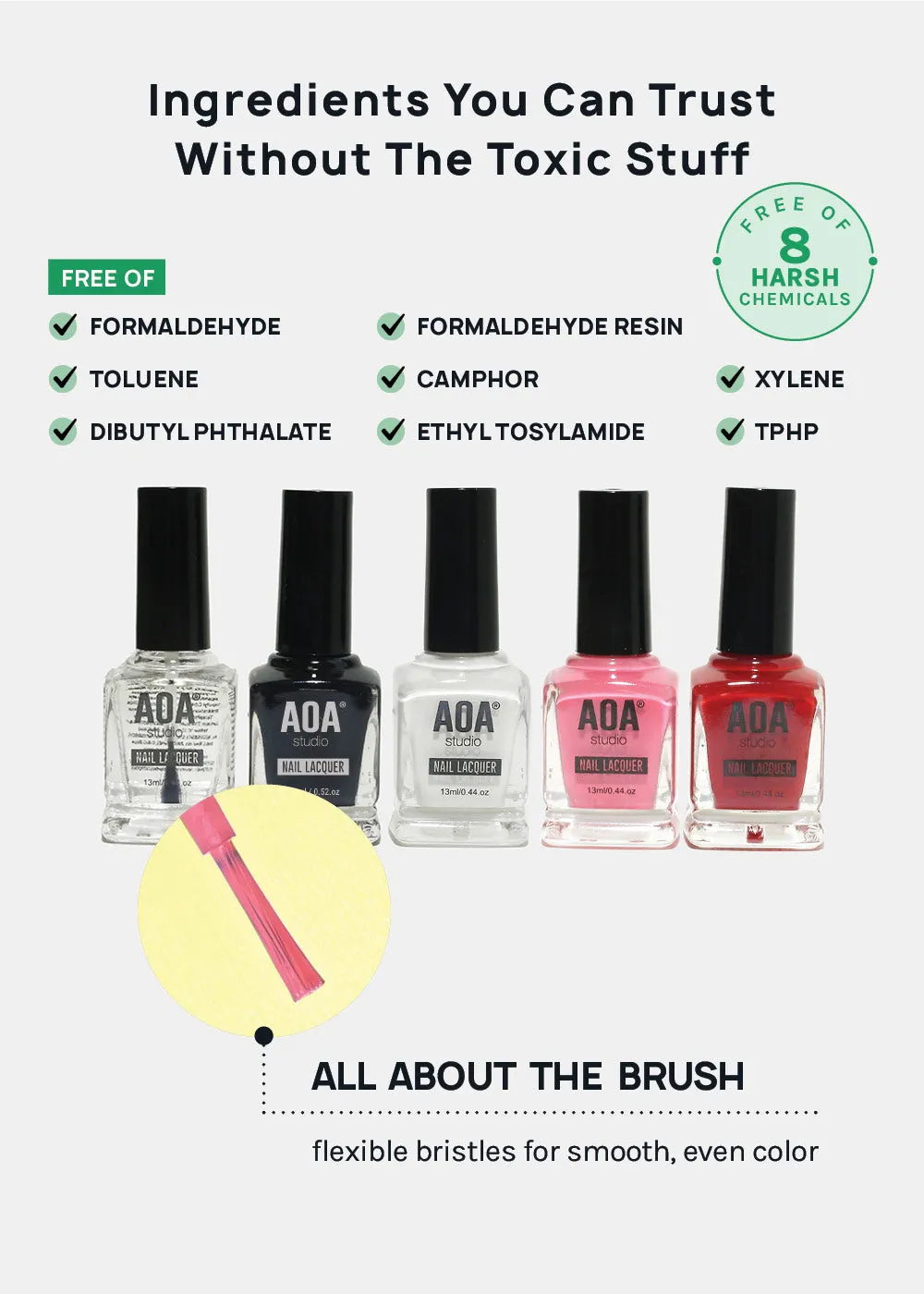 AOA Studio Nail Polish- The Basics