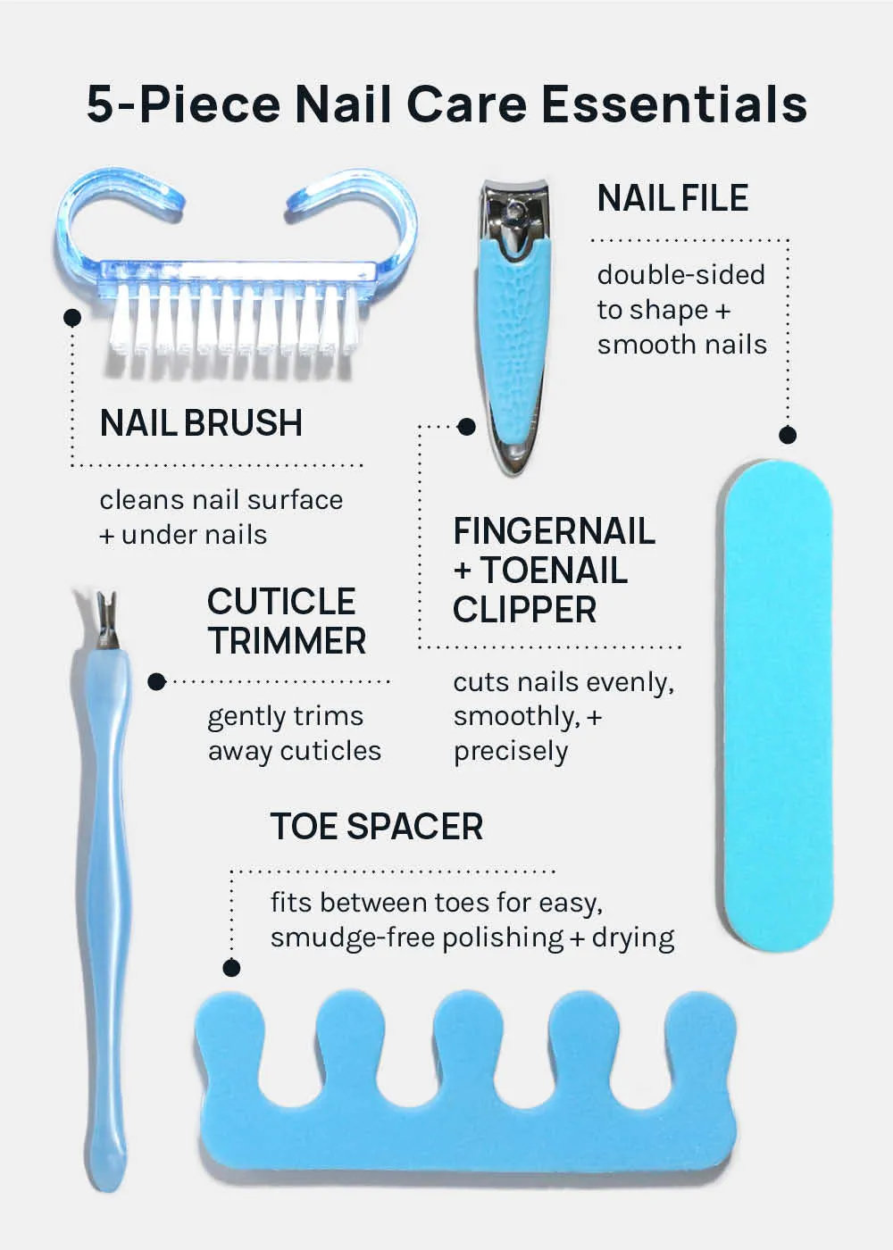 AOA Studio Quick Mani Pedi Set