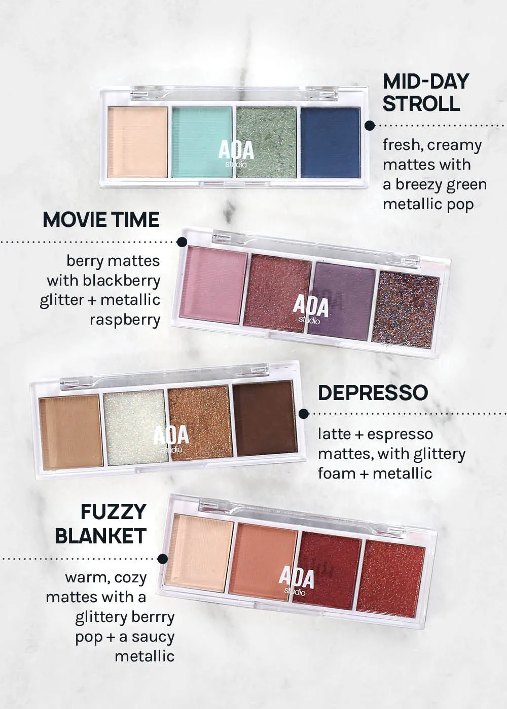 AOA Sunday Afternoon Eyeshadow Quad