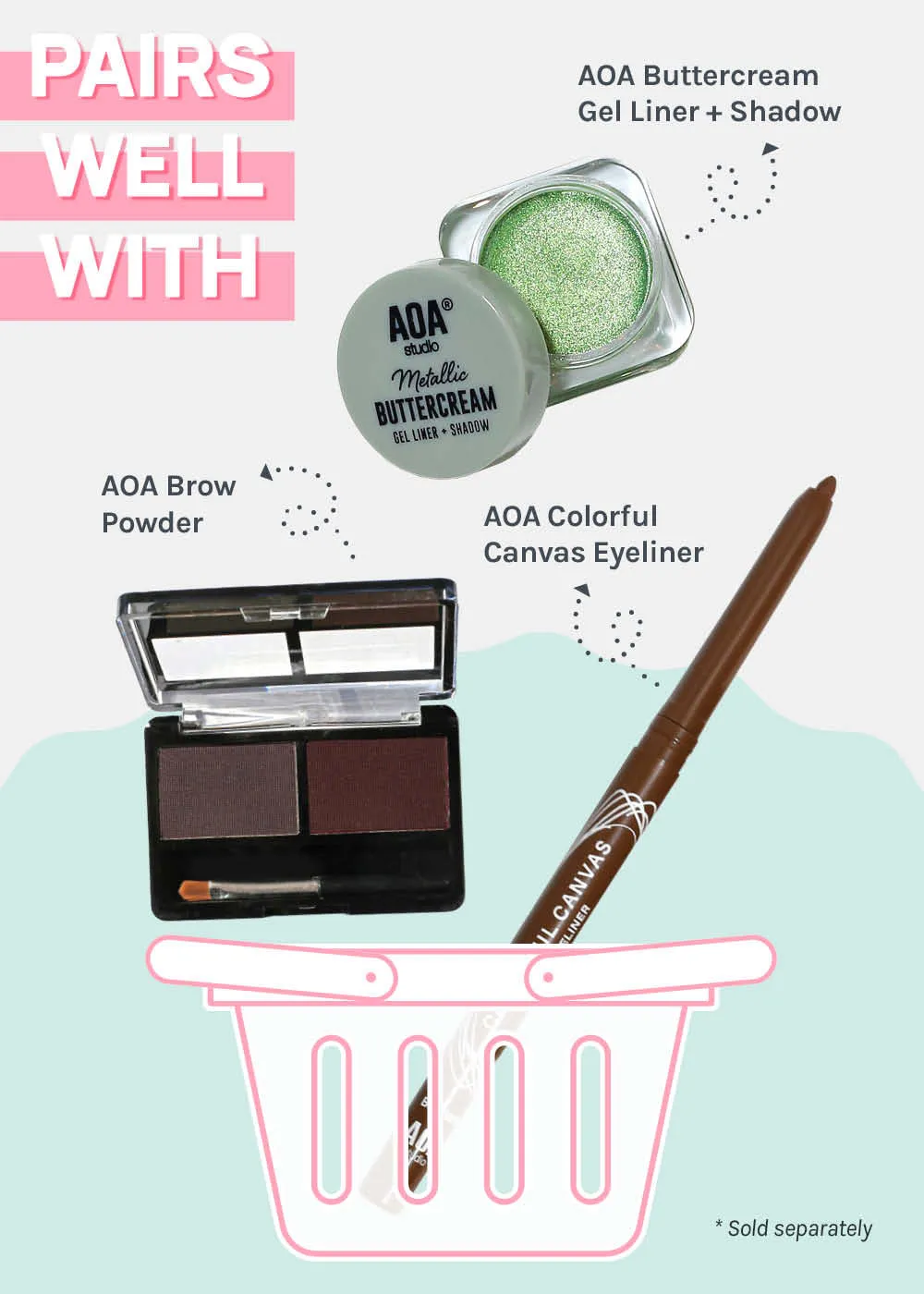 AOA Wing Eyeliner Brush