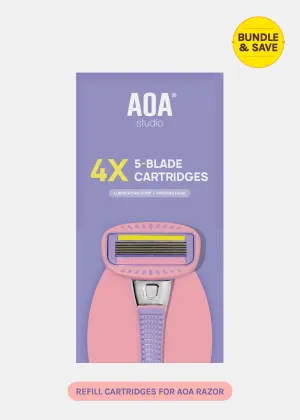 AOA Women's 5-Blade Refills