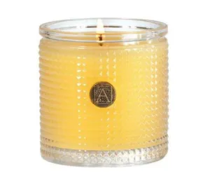 Aromatique, Agave Pineapple Textured Glass Candle, 6 Ounces