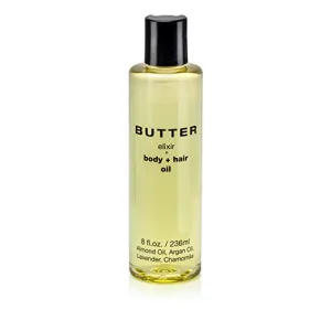 BUTTER Elixir All Natural Body   Hair Oil - 8 oz.
