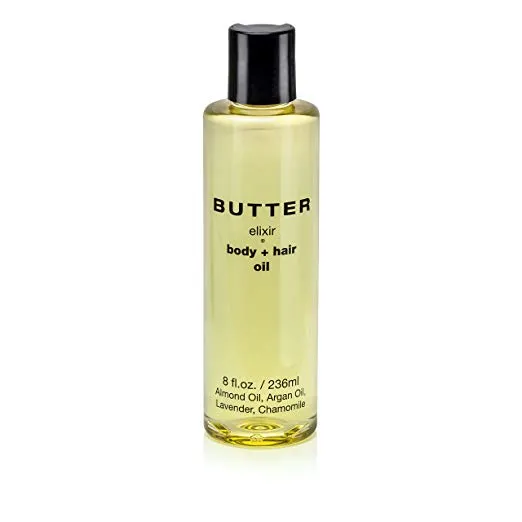 BUTTER Elixir All Natural Body   Hair Oil - 8 oz.