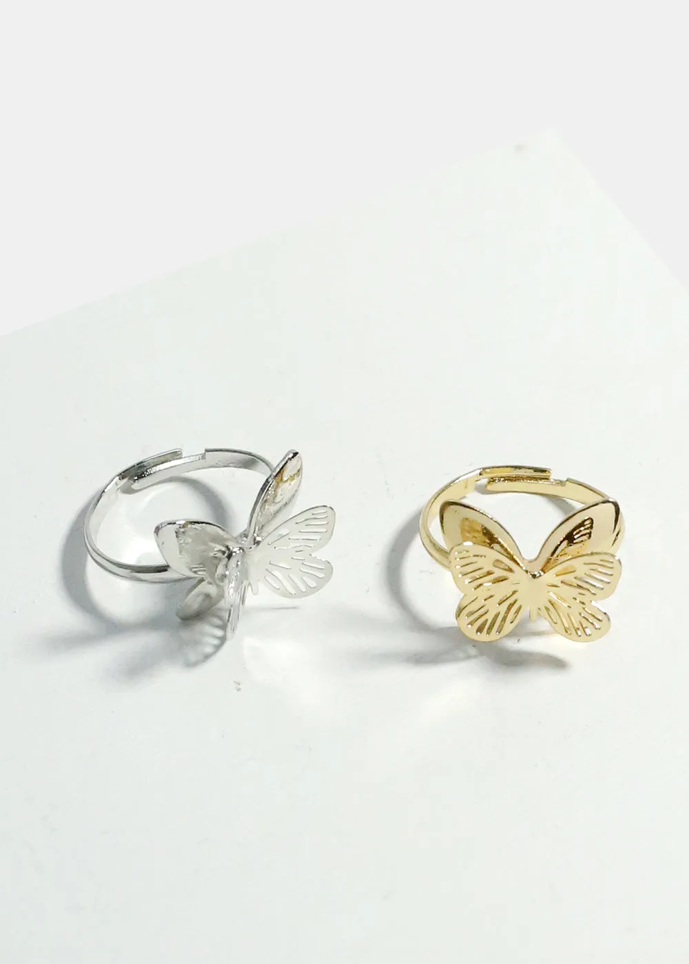 Butterfly Stainless Steel Ring