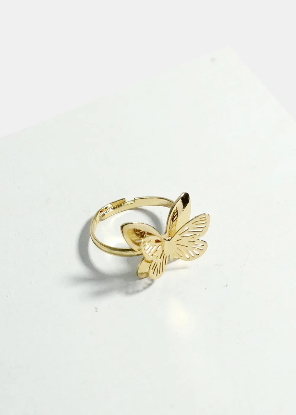 Butterfly Stainless Steel Ring
