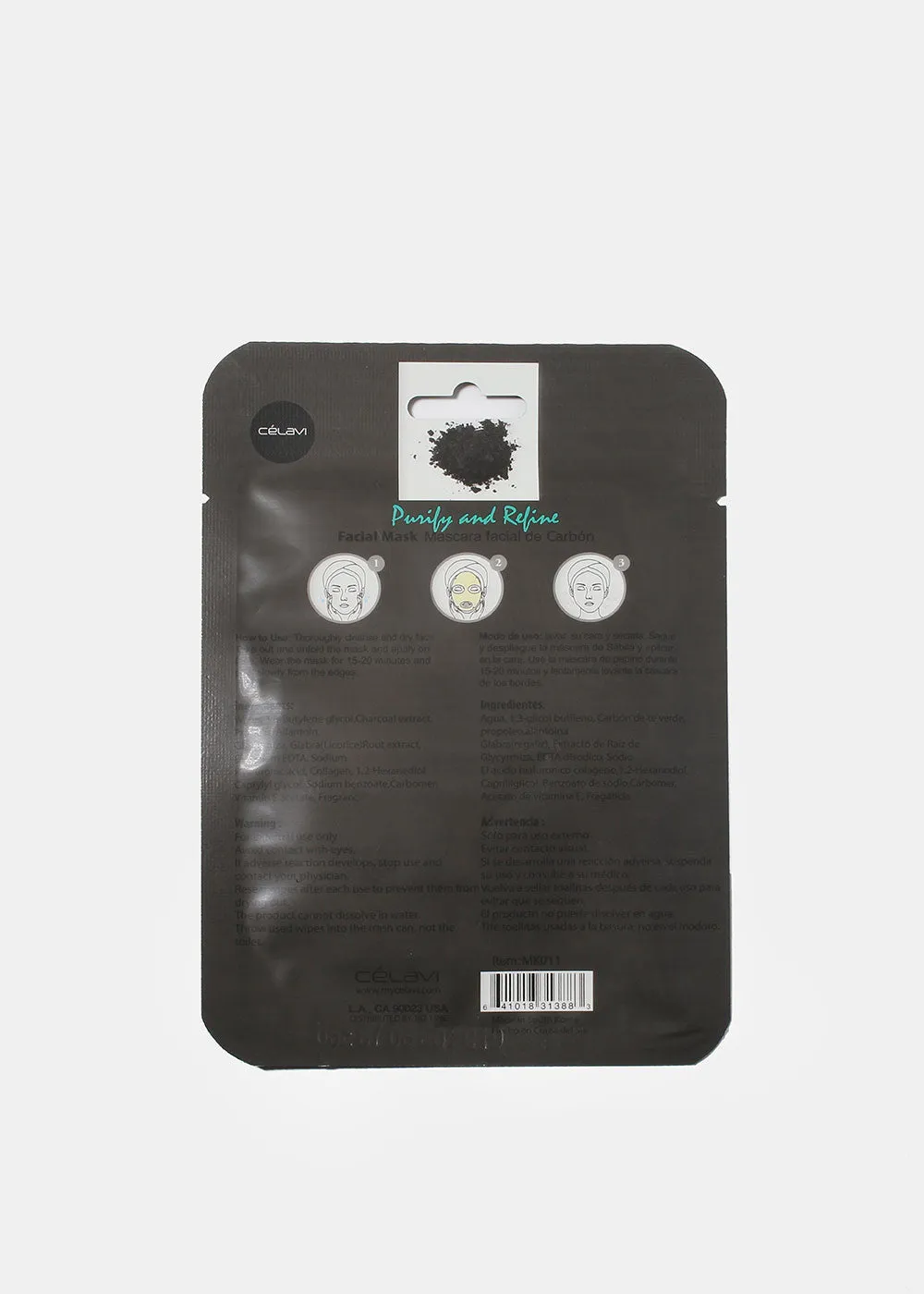 Charcoal Purify & Refine Facial Sheet Mask