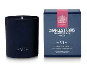 Charles Farris Home scents Candle-Glass-Garden of Eden