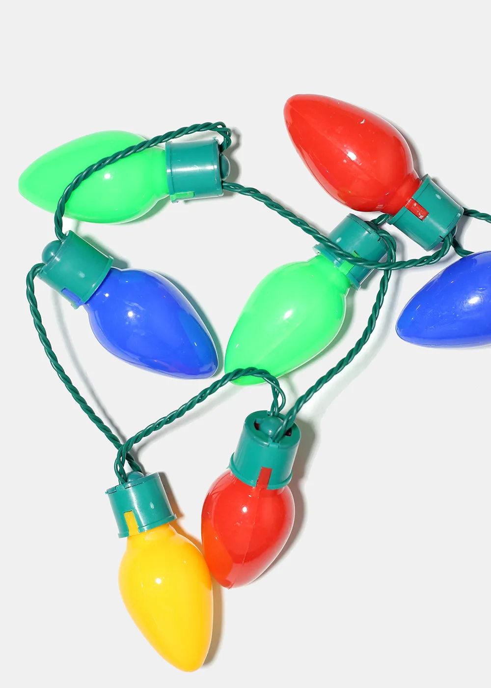 Christmas Lights Necklace