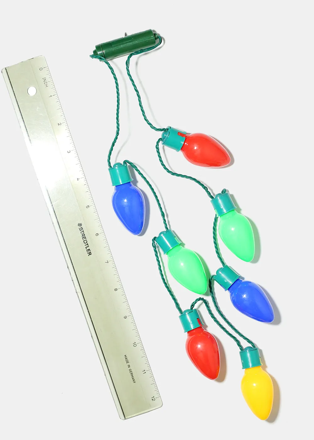 Christmas Lights Necklace