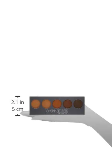 CINEMA SECRETS Pro Cosmetics Ultimate Foundation 5-In-1 Pro Palette, 200 Series
